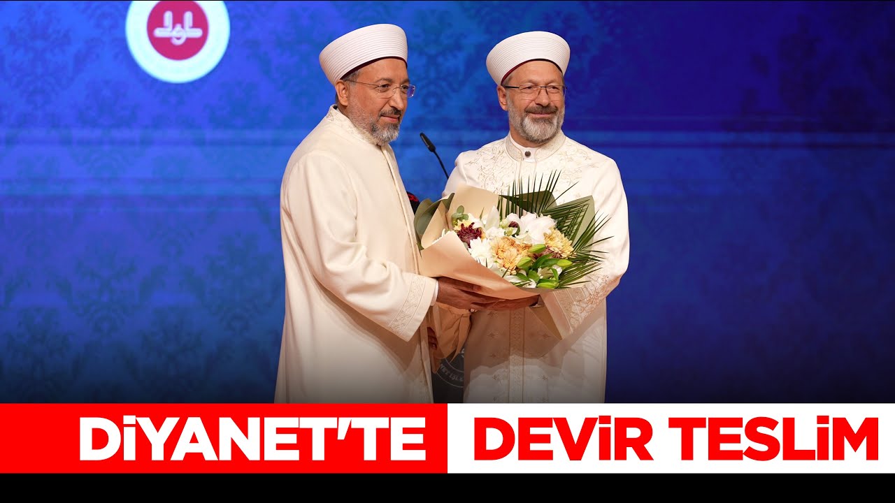 Diyanet’te devir teslim