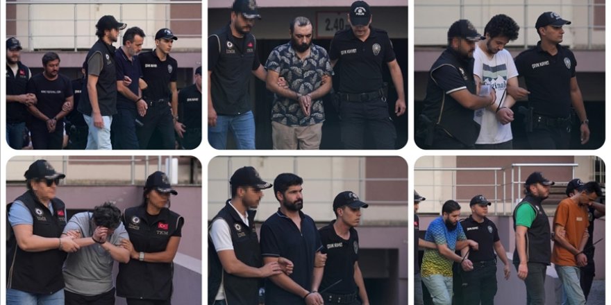İzmir’de polis merkezine silahlı saldırı düzenleyen saldırgan ve 6 şüpheli tutuklandı