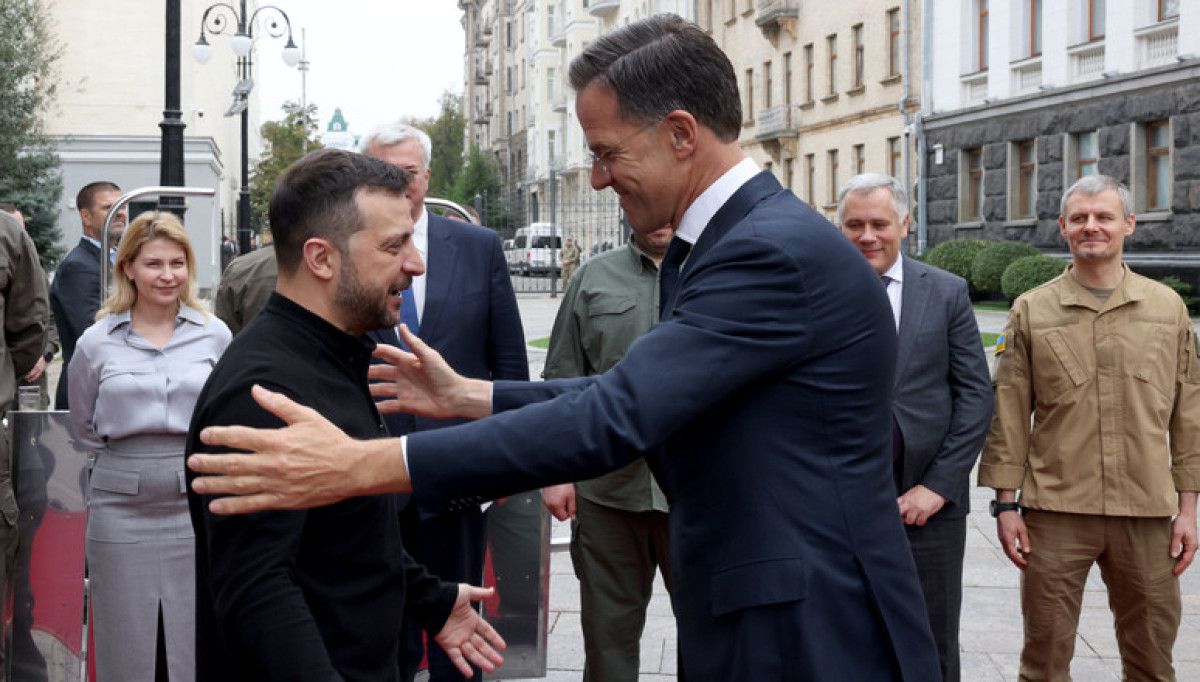 Vladimir Zelensky, NATO Genel Sekreteri Rutte ile görüştü