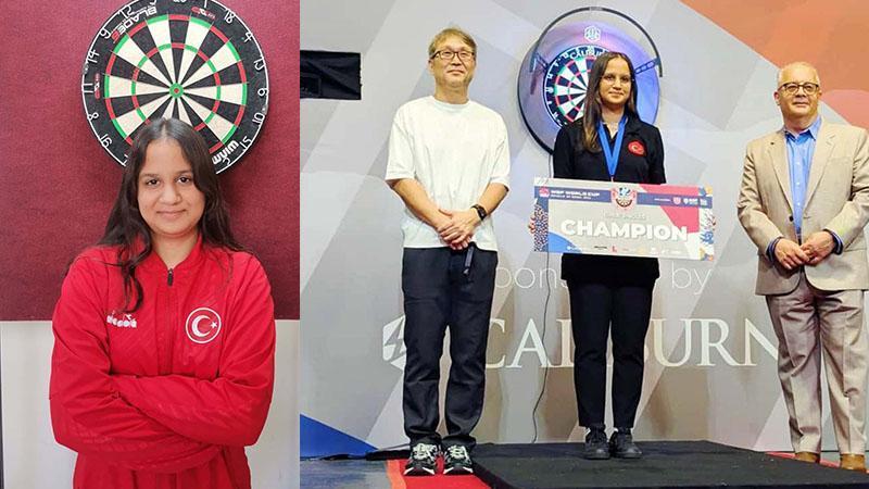 Ayşegül Karagöz, Dart’ta Dünya Şampiyonu oldu