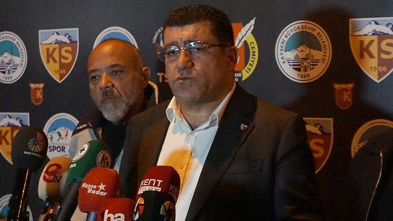 Zecorner Kayserispor Başkanı Nurettin Açıkalın: Kazanmak istiyorduk Zecorner Kayserispor Başkanı Nurettin Açıkalın: Kazanmak istiyorduk