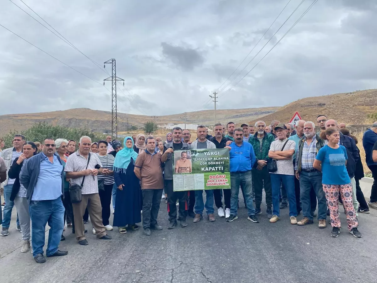 Harmandalı Mahallesi’nde Çöp Depolama İznine Tepki Harmandalı Mahallesi’nde Çöp Depolama İznine Tepki