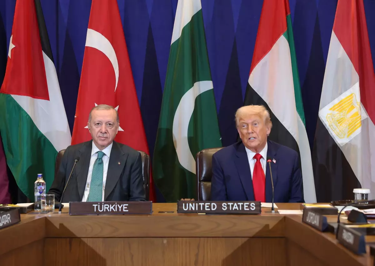 Cumhurbaşkanı Erdoğan, ABD Başkanı Trump ile Gazze Konulu Bölgesel Toplantı’ya katıldı