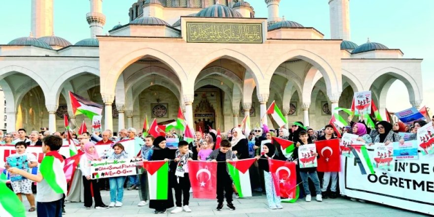 ANKARA'DA "GAZZE KARARLILIK YÜRÜYÜŞÜ" DÜZENLENECEK