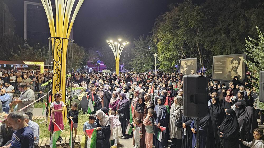 Batman’da Sumud’a gerçekleştirilen saldırı protesto edildi