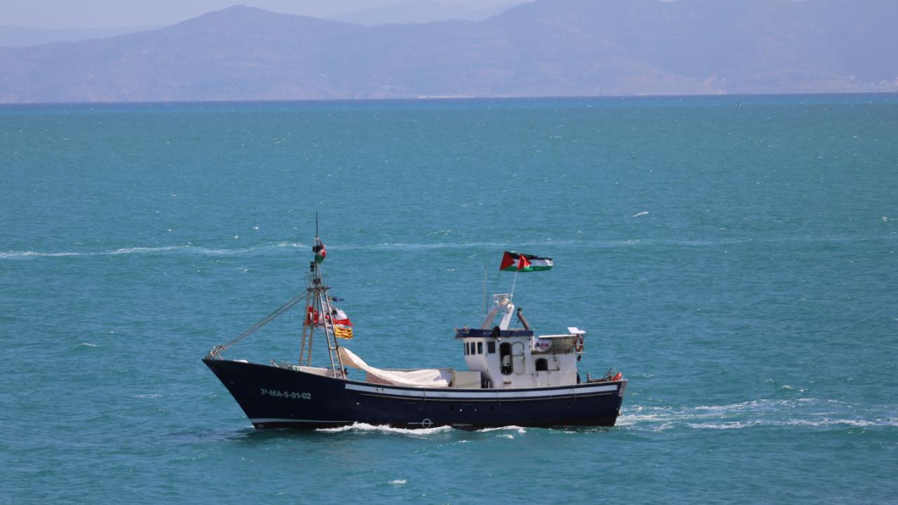 Sumud Filosu’ndaki “Marinette” gemisi yola devam ediyor Sumud Filosu’ndaki “Marinette” gemisi yola devam ediyor