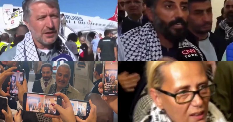 Sumud Filosu aktivistleri işgal zindanlarında yaşadıklarını anlattı Sumud Filosu aktivistleri işgal zindanlarında yaşadıklarını anlattı