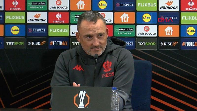 Nice Teknik Direktörü Franck Haise: Fenerbahçe, büyük bir ekip ve favoriler arasında Nice Teknik Direktörü Franck Haise: Fenerbahçe, büyük bir ekip ve favoriler arasında