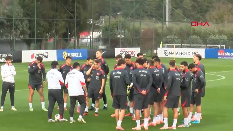 A Milli Futbol Takımı, Bulgaristan maçının hazırlıklarına başladı A Milli Futbol Takımı, Bulgaristan maçının hazırlıklarına başladı