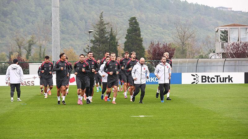 A Milli Futbol Takımı, Bulgaristan ve Gürcistan maçlarının hazırlıklarını sürdürdü