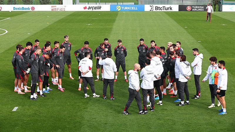 A Milli Futbol Takımı, Bulgaristan ve Gürcistan maçlarının hazırlıklarına devam etti A Milli Futbol Takımı, Bulgaristan ve Gürcistan maçlarının hazırlıklarına devam etti
