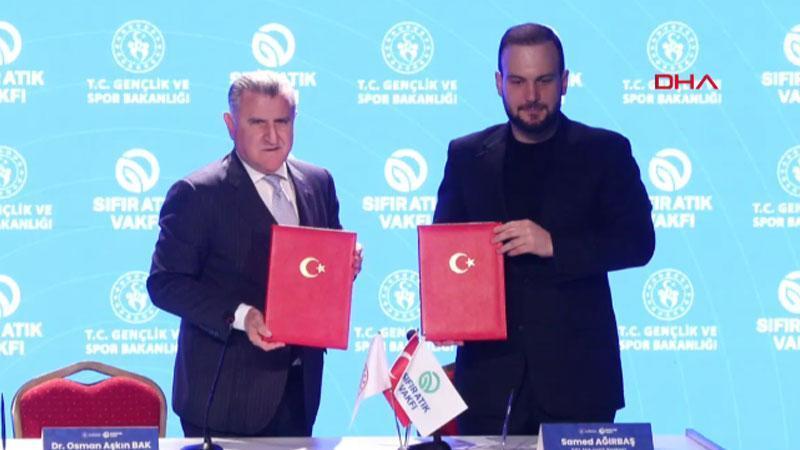 Gençlik ve Spor Bakanlığı ile Sıfır Atık Vakfı Protokol