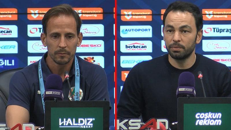 Kocaelispor ve Alanyaspor Teknik Direktörleri Maç Sonrası Kocaelispor ve Alanyaspor Teknik Direktörleri Maç Sonrası