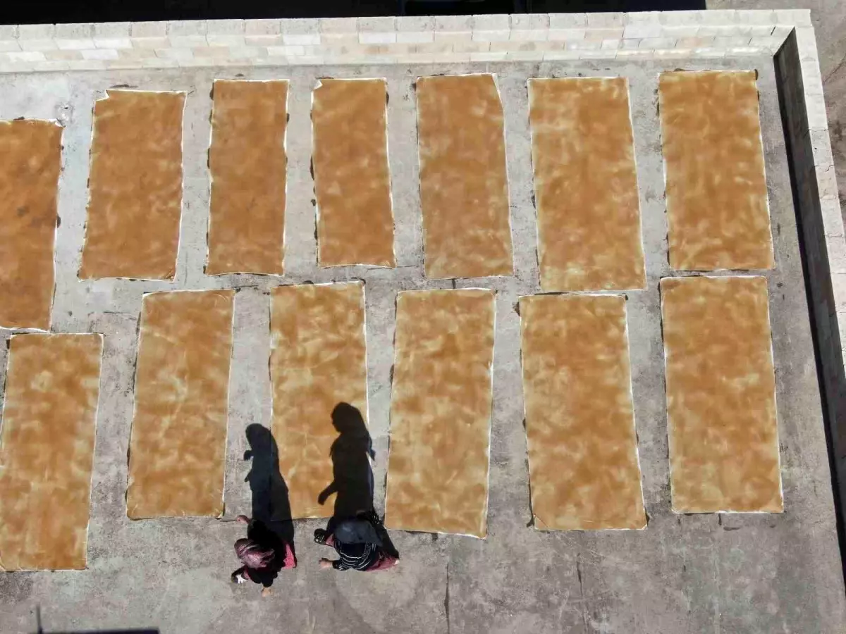 Gaziantep’te Kadınların Emekleriyle Geleneksel Pestil Gaziantep’te Kadınların Emekleriyle Geleneksel Pestil