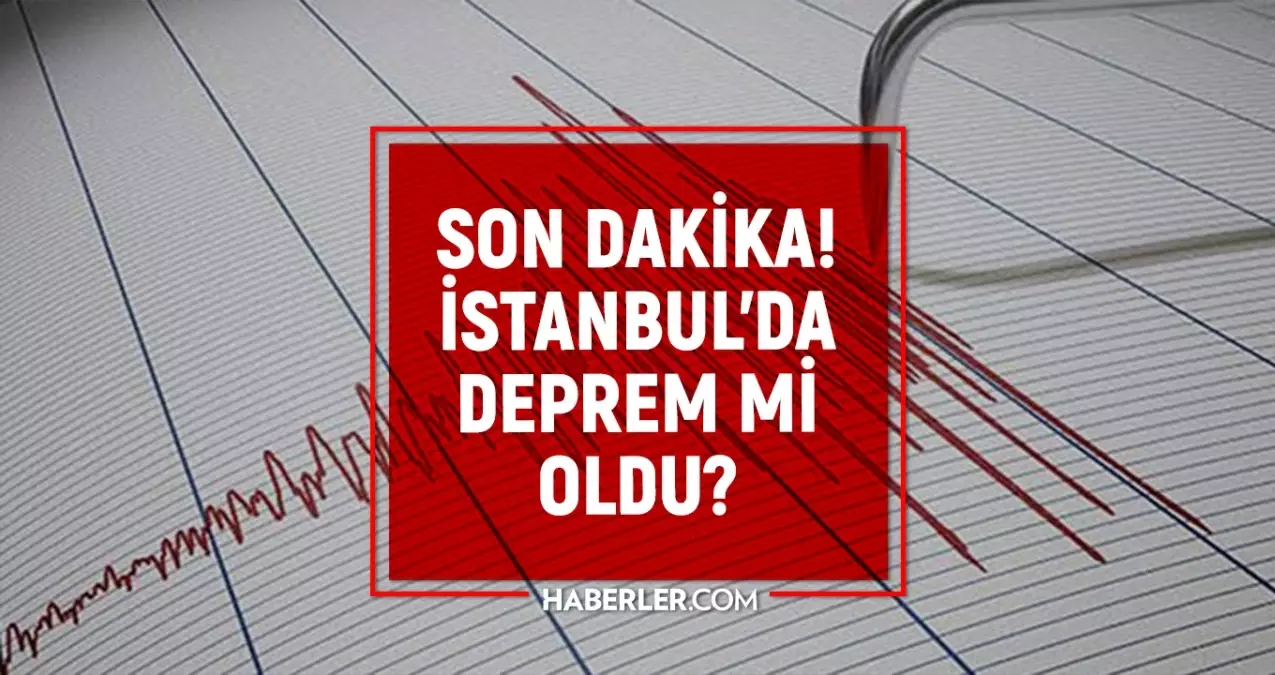 İstanbul’da 30 Ekim’de hafif bir deprem kaydedildi