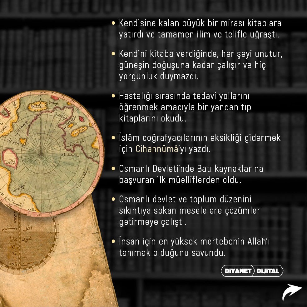 Türk İlim Dünyasının Büyük Siması Katip Çelebi Türk İlim Dünyasının Büyük Siması Katip Çelebi