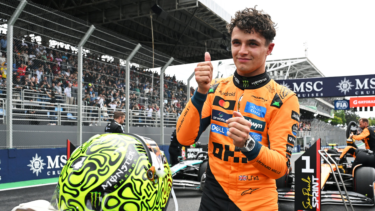 Brezilya Grand Prix’sinde Lando Norris Sprint Yarışını Brezilya Grand Prix’sinde Lando Norris Sprint Yarışını