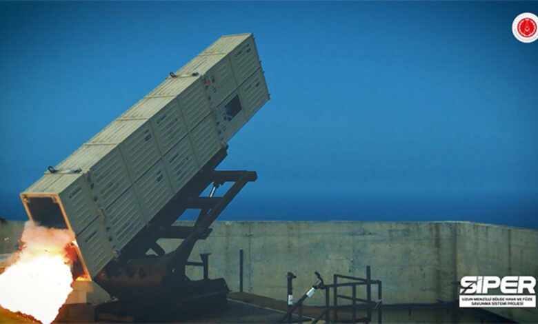 SİPER 1 Uzun Menzilli Hava Savunma Füzesi’nin Testi