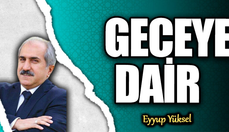 Gece ve Gündüz Arasındaki Denge Gece ve Gündüz Arasındaki Denge