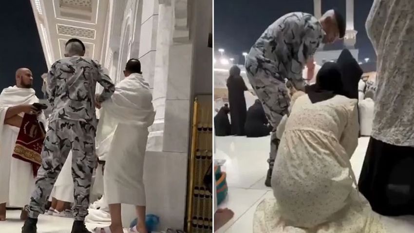 Suudi Arabistan’da Umrecilere Güvenlik Müdahalesi Suudi Arabistan’da Umrecilere Güvenlik Müdahalesi