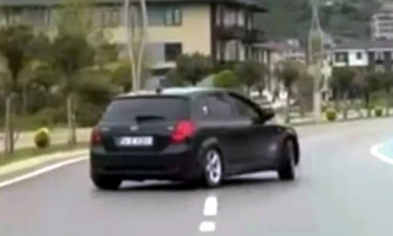 Sakarya’da Drift Atan Sürücüye 46 Bin TL Ceza Kesildi