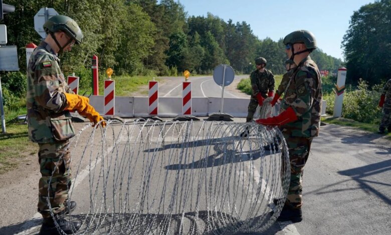 Litvanya, Belarus Sınırını Bir Ay Süreyle Kapatma Kararı Litvanya, Belarus Sınırını Bir Ay Süreyle Kapatma Kararı