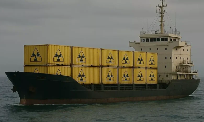 Radyoaktif Çinko Tozu Taşıyan Gemi Manila Açıklarında